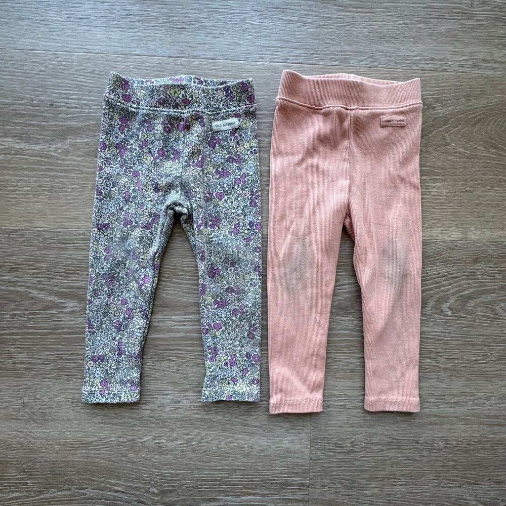 Zara Toddler Girl Ribbed Leggings (2) - Size 1.5 years